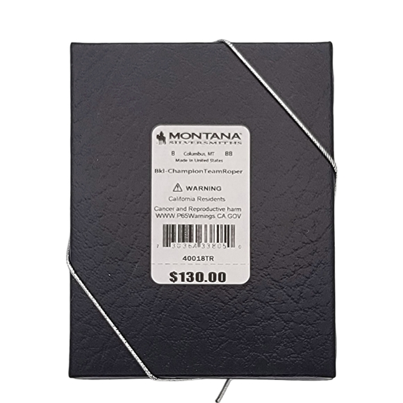 Montana Silversmiths Fine Silver Champion Team Roper Belt Buckle NEW Retail $130 - Picture 4 of 9